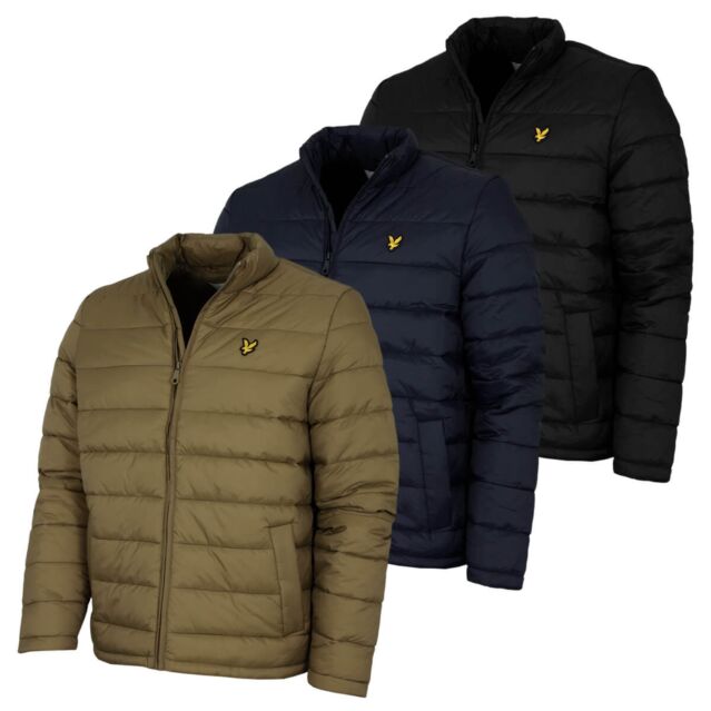 Lyle & Scott Mens Quilted Puffer Lightweight Warm Golf Jacket