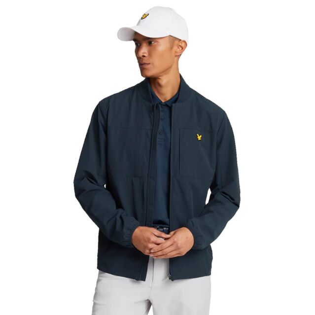 Lyle & Scott Mens Tech Force Water Repellent 4-Way Stretch Golf Jacket