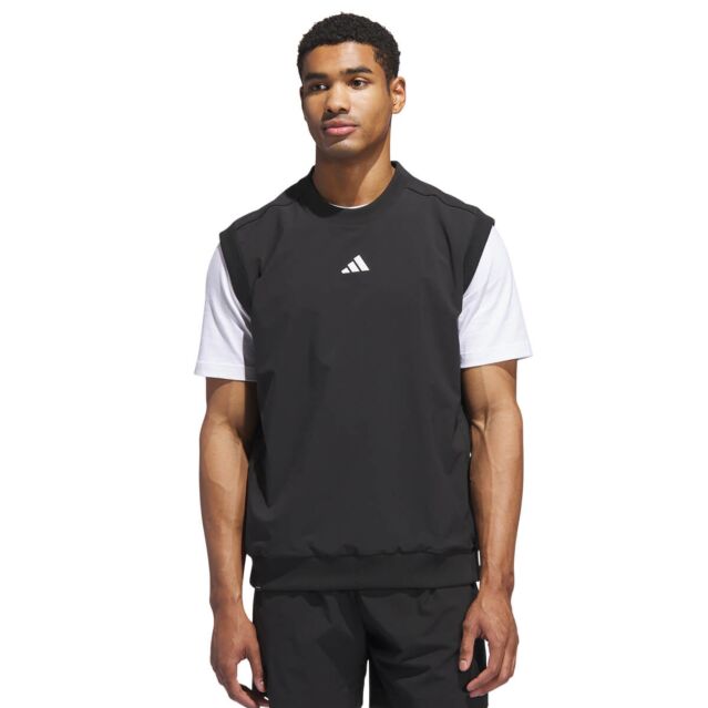 adidas Golf Mens 2026 Beyond The Course Lightweight Stretch Sustainable Vest