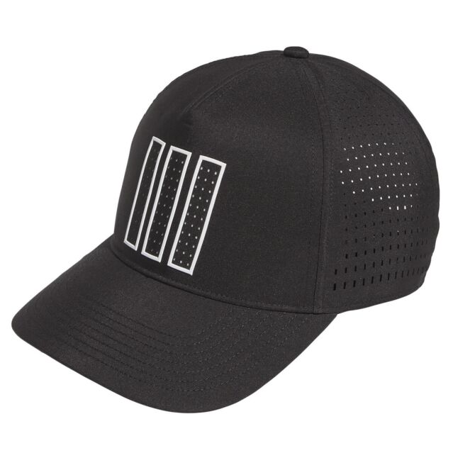 adidas Golf Mens 2026 Tour 3 Stripes Climacool Technology Classic Baseball Cap