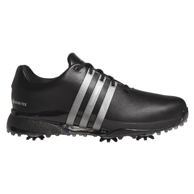 adidas Golf Mens Tour360 Gore-Tex Waterproof Leather Spiked Golf Shoes