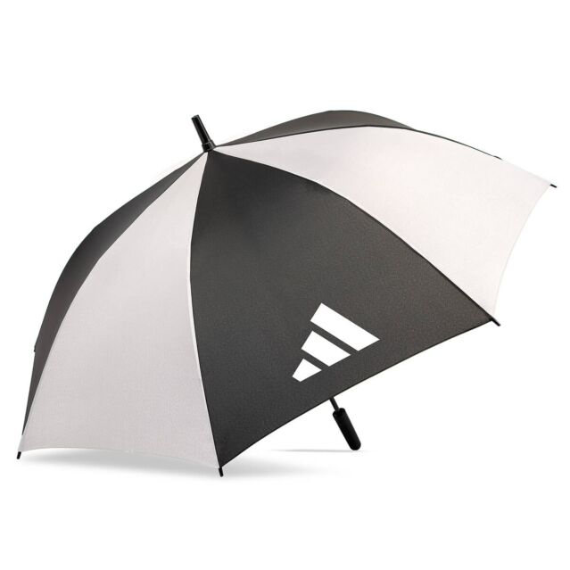 adidas Golf Unisex 2026 Single Canopy Water Repellent Fibreglass Umbrella
