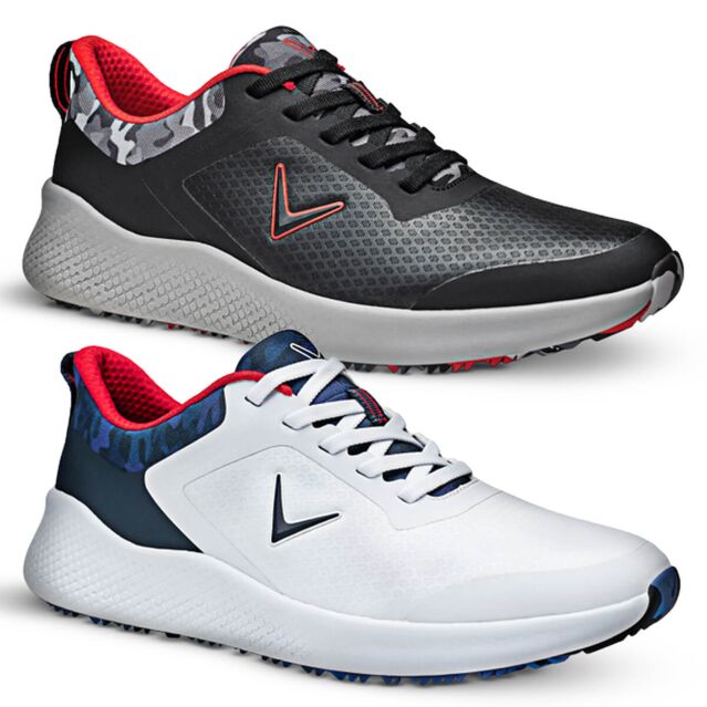 Callaway Golf Mens Chev Star Spikeless Waterproof Comfort Golf Shoes