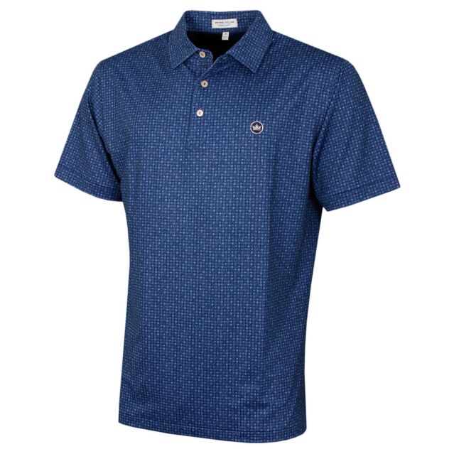 Peter Millar Mens Take A Chance UV 50+ Performance Jersey Polo Shirt