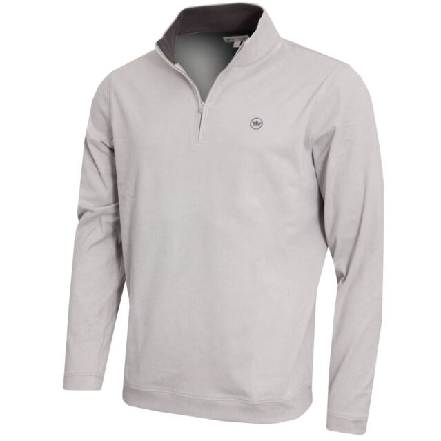 Peter Millar Mens Ardent Air Performance Quarter Zip Stretch Golf Sweater
