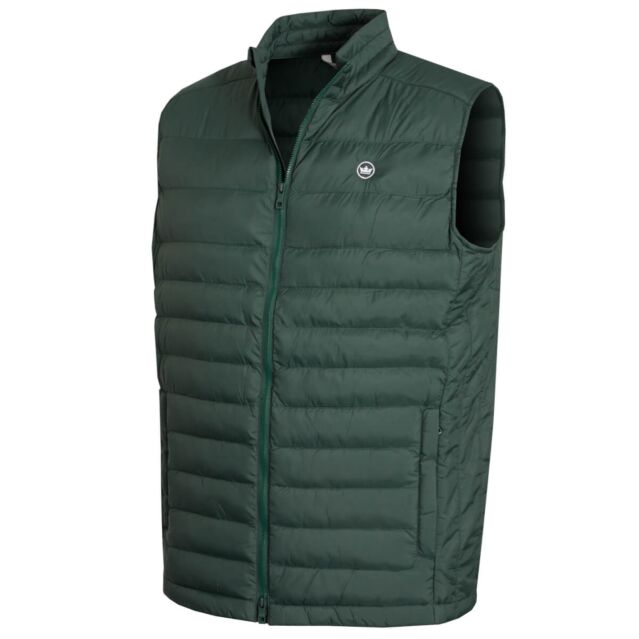 Peter Millar Mens Apex Quilted Water Resistant Thermal Golf Vest Gilet