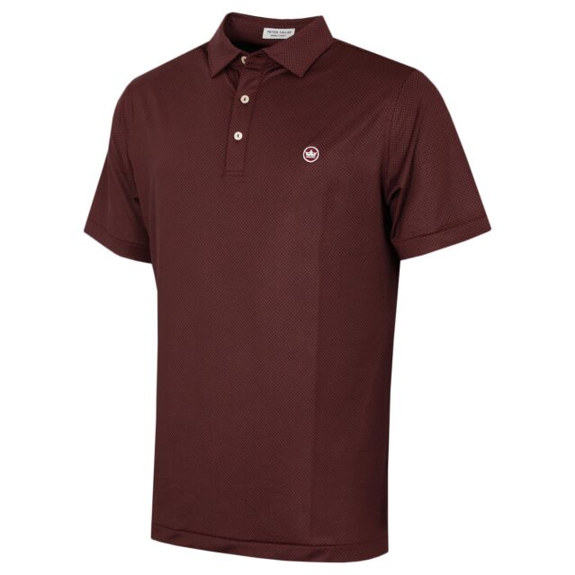Peter Millar Mens Fulton Performance Jersey 4 Way Stretch Golf Polo Shirt