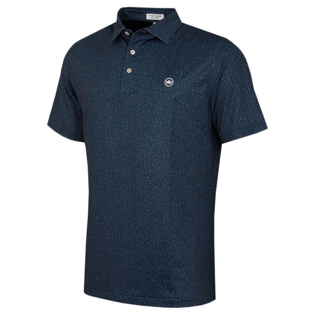 Peter Millar Mens Winning Play Performance Jersey Stretch Golf Polo Shirt