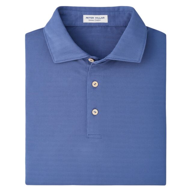 Peter Millar Mens Clark Performance Jersey 4 Way Stretch Golf Polo Shirt