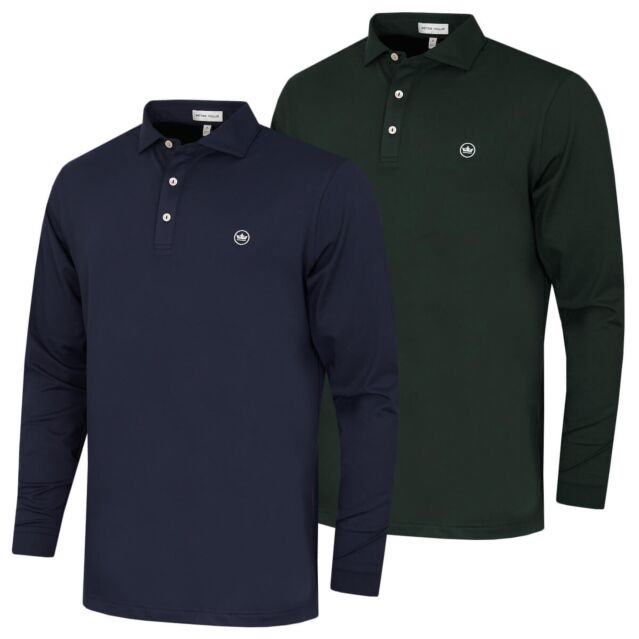 Peter Millar Mens Lyons Performance Jersey 4 Way Stretch Golf Polo Shirt