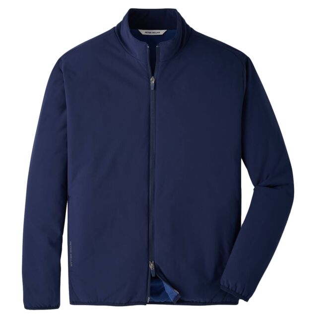 Peter Millar Mens Ridge Water Resistant Lightweight Warm Golf Jacket