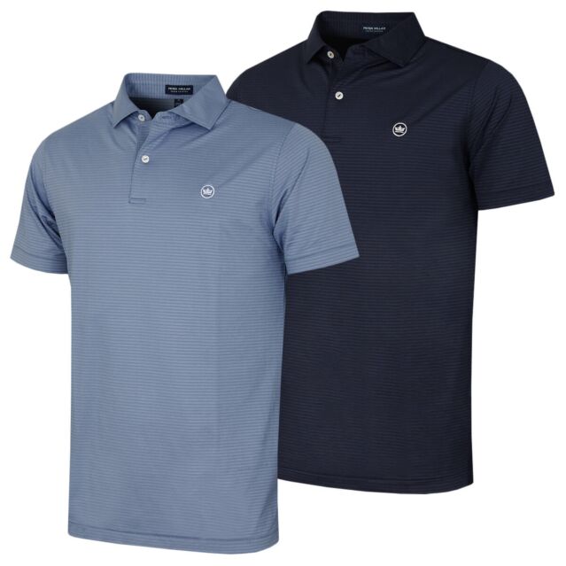 Peter Millar Mens Empire Performance Jersey 4 Way Stretch Golf Polo Shirt