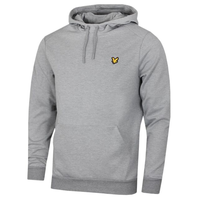 Lyle & Scott Mens Over The Head Fly Fleece Performance Golf Hoody