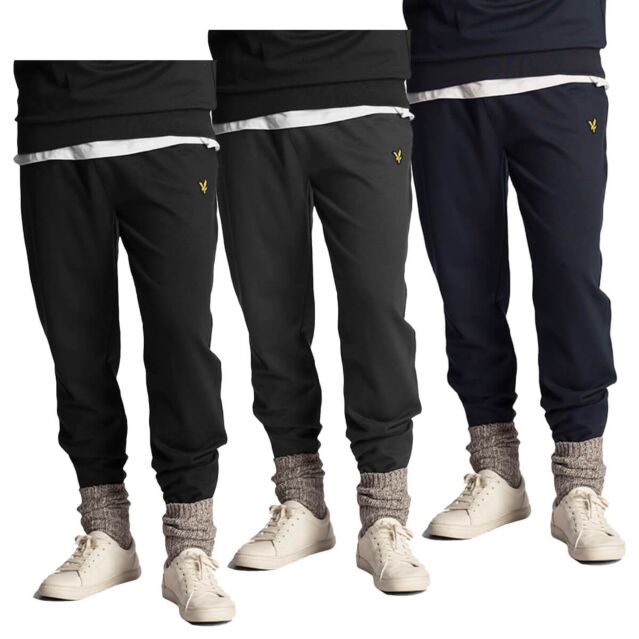 Lyle & Scott Mens Fly Fleece Soft Feel Trackies Sweatpants Joggers