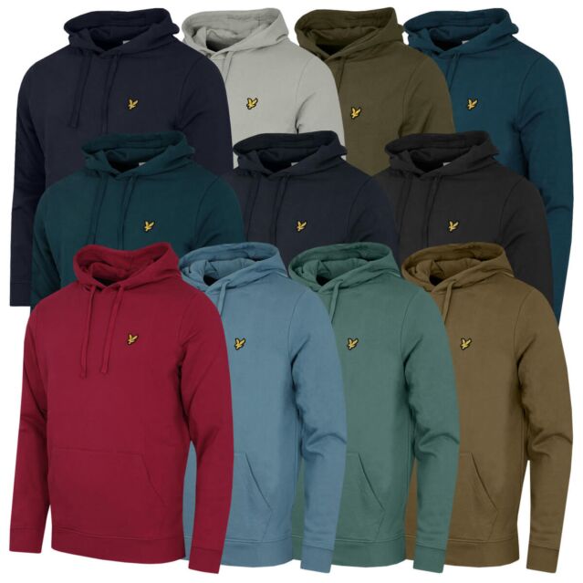 Lyle & Scott Mens Everyday Loopback Cotton Pullover Golf Hoody