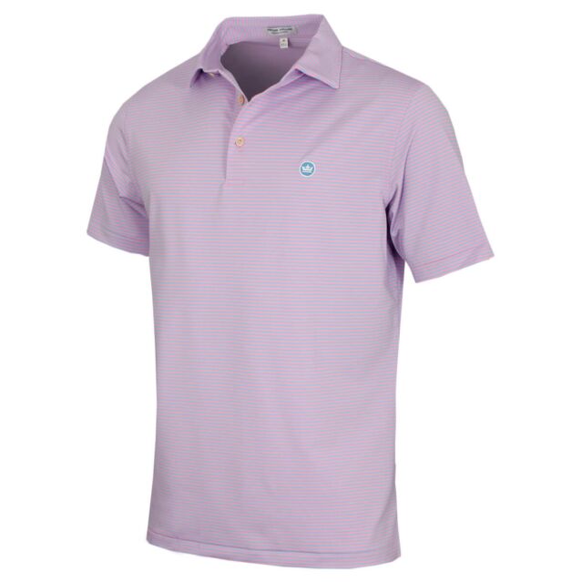 Peter Millar Mens Performance Jersey 4 Way Stretch Golf Polo Shirt
