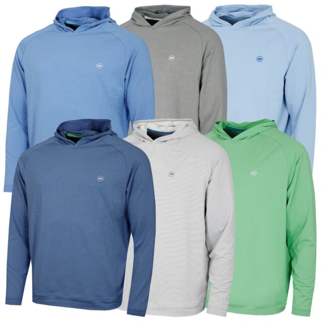Peter Millar Mens Pine Performance Stretch Wicking Golf Hoody