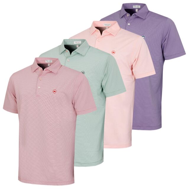 Peter Millar Mens 2026 Jubilee Performance Wicking Stretch Golf Polo Shirt
