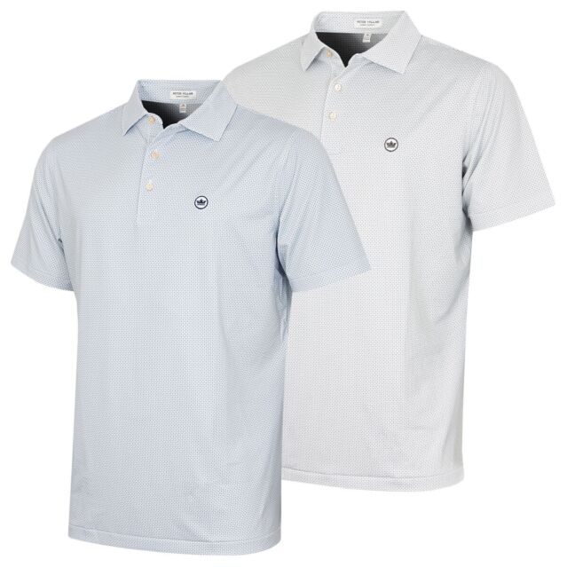 Peter Millar Mens Phoenix Performance Jersey Golf Polo Shirt