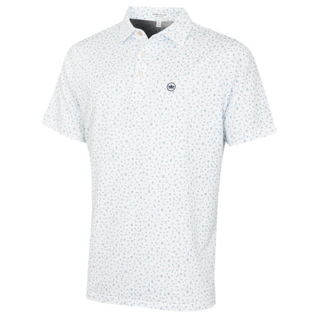 Peter Millar Mens 2026 Goalie Performance Stretch Wicking Golf Polo Shirt