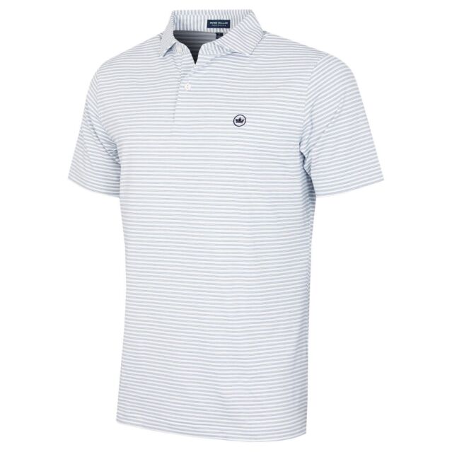 Peter Millar Mens Echo Performance 4 Way Stretch Wicking Golf Polo Shirt