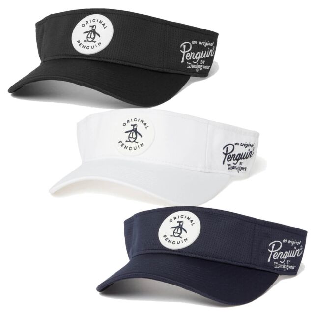 Original Penguin Mens CC Pete The Penguin Logo Tennis Style Branded Visor