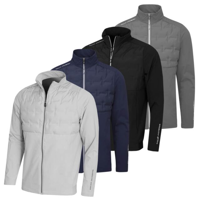 Oscar Jacobson Mens Hackney Water Repellent Breathable Thermal Golf Jacket