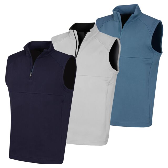 Oscar Jacobson Mens Lockhart Breathable Golf Sleeveless Gilet
