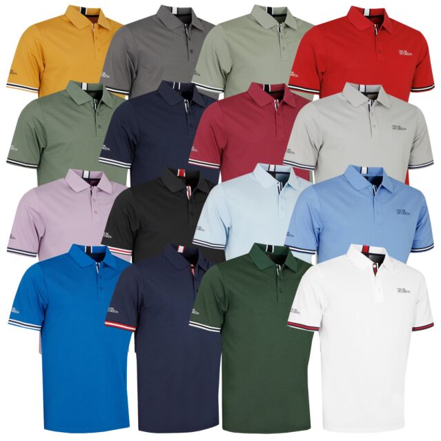 Oscar Jacobson Mens Durham Tour 4 Way Stretch Golf Polo Shirt