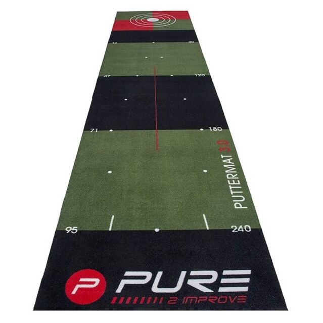 PURE Mens Pure 2 Improve Practice Training Aid Golf Putting Mat