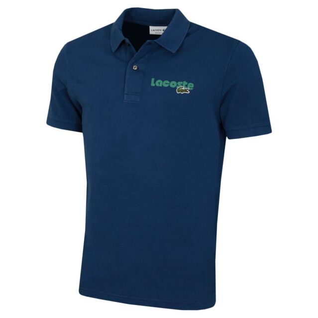Lacoste Mens Short Sleeved Essential Classic Regular Fit Polo Shirt