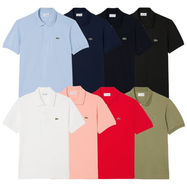Lacoste Mens 2026 Classic Fit L.12.12 Lightweight Breathable Polo Shirt