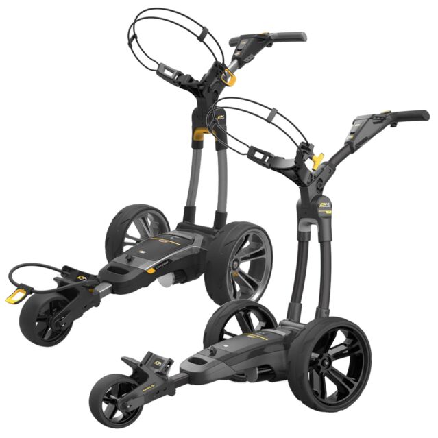 Powakaddy Unisex CT6 Lithium 36 Hole Lightweight Widescreen Golf Trolley