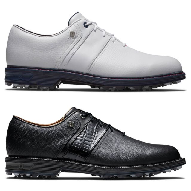 Footjoy Mens Premiere Series Spiked Leather Waterproof Golf Shoes