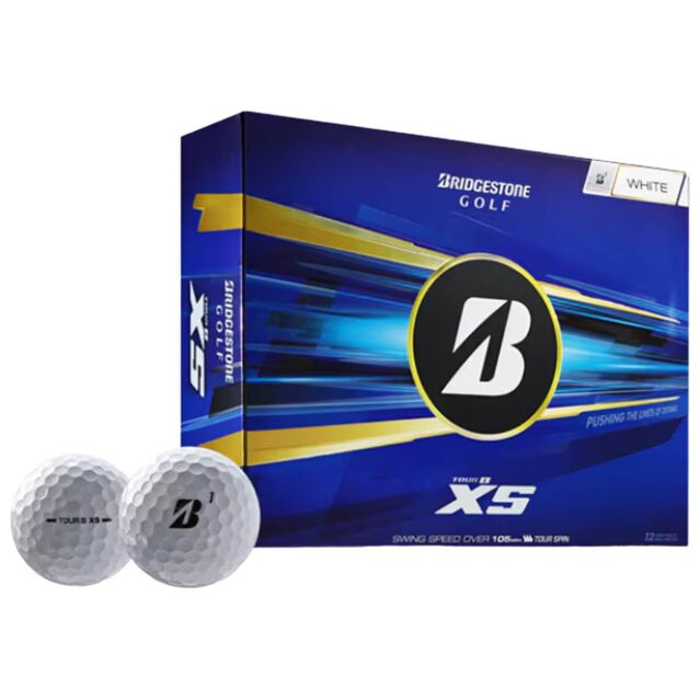 Bridgestone Mens Tour B XS VeloSurge Reactiv iQ Control Golf Balls