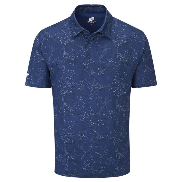 Stuburt Golf Mens Mallard Breathable Moisure Wicking Golf Polo Shirt