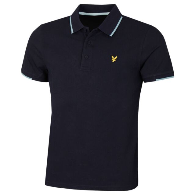 Lyle & Scott Mens Andrew Moisture Wicking Stretch Golf Polo Shirt