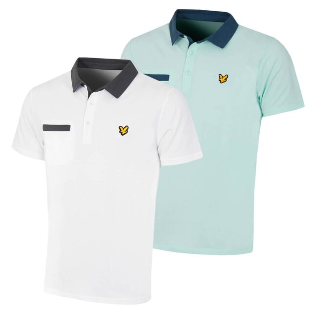 Lyle & Scott Mens Aviemore Quick Drying Durable Golf Polo Shirt