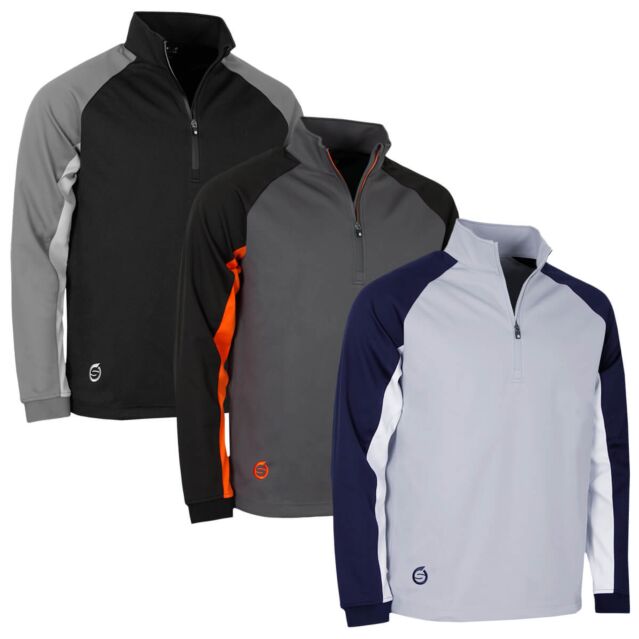 Sunderland Mens Colorado Midlayer Water Wind Repellent Golf Sweater
