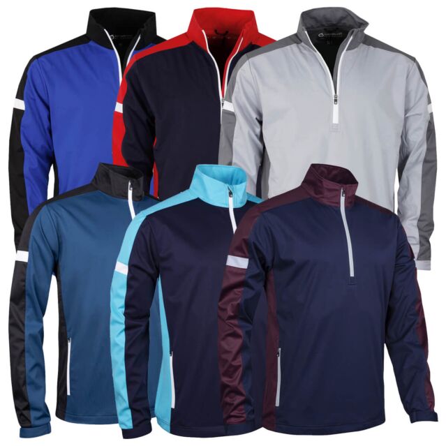 Sunderland Mens Nevada Water Repellent Stretch Golf Windshirt Windshirt