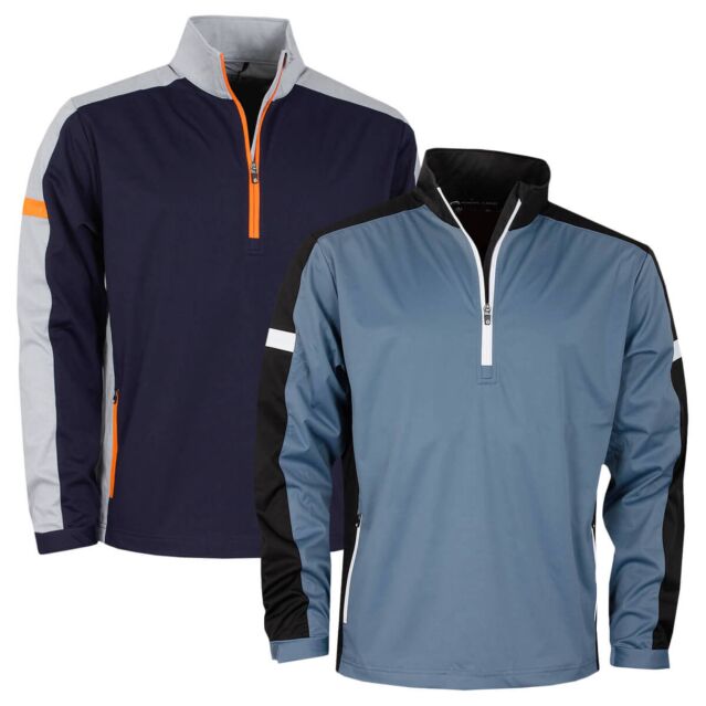 Sunderland Mens Nevada Water Repellent Stretch Golf Windshirt Windshirt