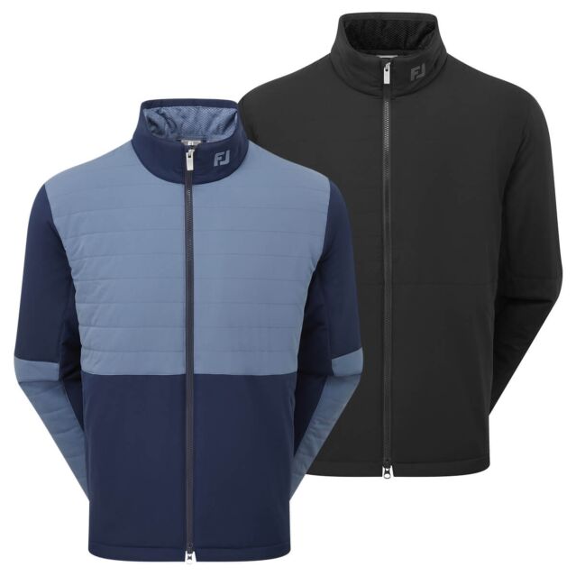 Footjoy Mens Thermoseries Windproof Water Resistant Insulated Jacket
