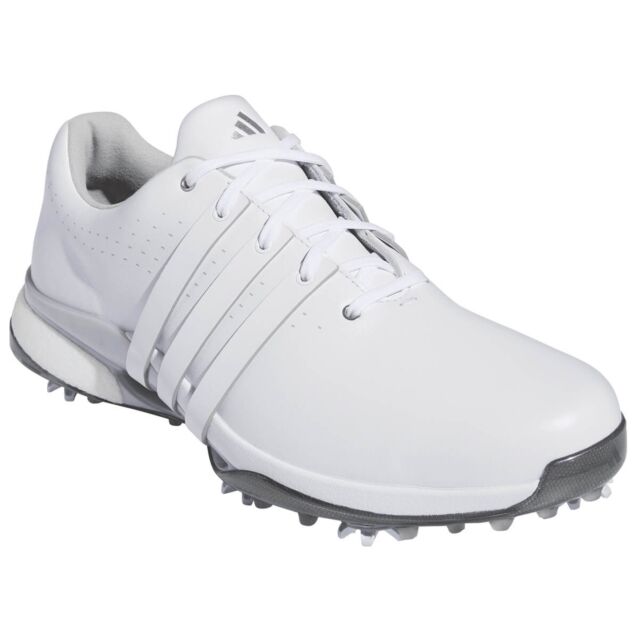 adidas Golf Mens 2026 Tour 360 Premium Waterproof Leather Wide Fit Golf Shoes