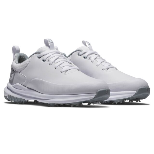 Footjoy Womens 2026 Tour Rival Waterproof Synth Leather Golf Shoes - Wide Fit