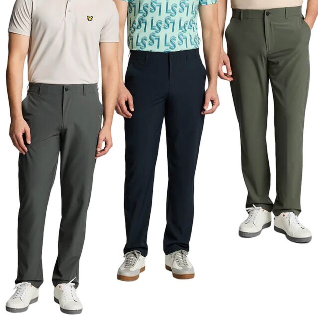 Lyle & Scott Mens 5 Pocket Golf Stylish Elegant Comfortable Trousers