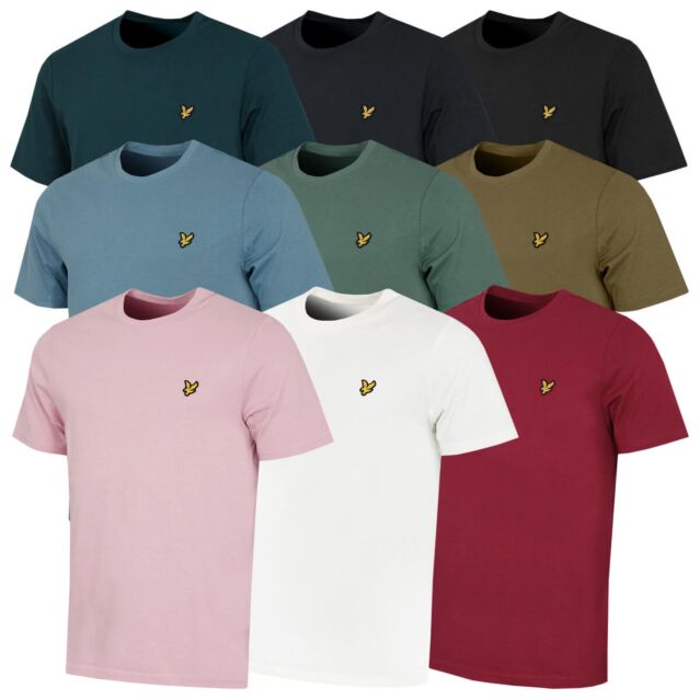 Lyle & Scott Mens Everyday Cotton Crew Neck Comfy Golf T-Shirt
