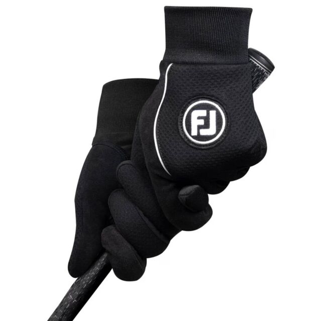Footjoy Mens WinterSof Water Resistant Weather Grip Golf Gloves (Pair)