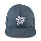 Puma Golf Enjoy Golf One Size Embroidered Snapback Contrast Tab Cap