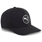 Puma Golf Mens Circle Cat Tech Moisture Wicking Lightweight Snapback Cap