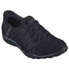 Skechers Womens Slip Ins Breathe Easy Collar Knit Memory Foam Trainers